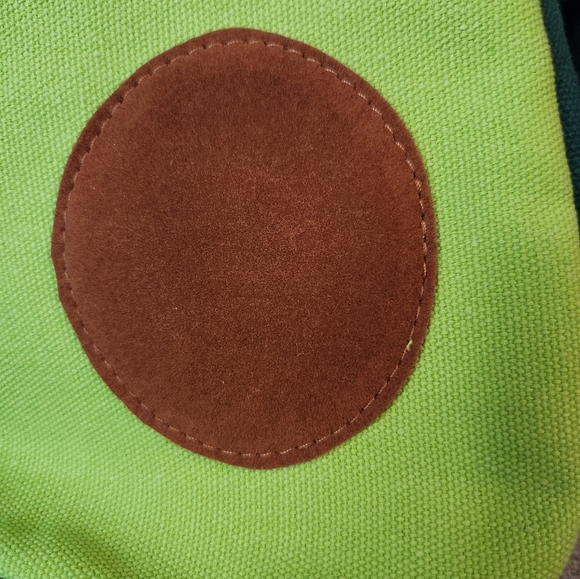 Small Crossbody Avocado Purse Bag Green. See pics for minor imperfections - Picture 6 of 12
